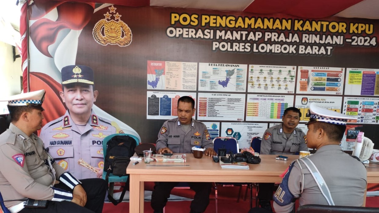 Satlantas Lombok Barat Gelar Patroli Keamanan Menjelang Pilkada 2024