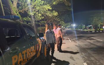 Jalur Bypass Lombok Barat Aman Terkendali Berkat Patroli Polisi Saat Malam Natal