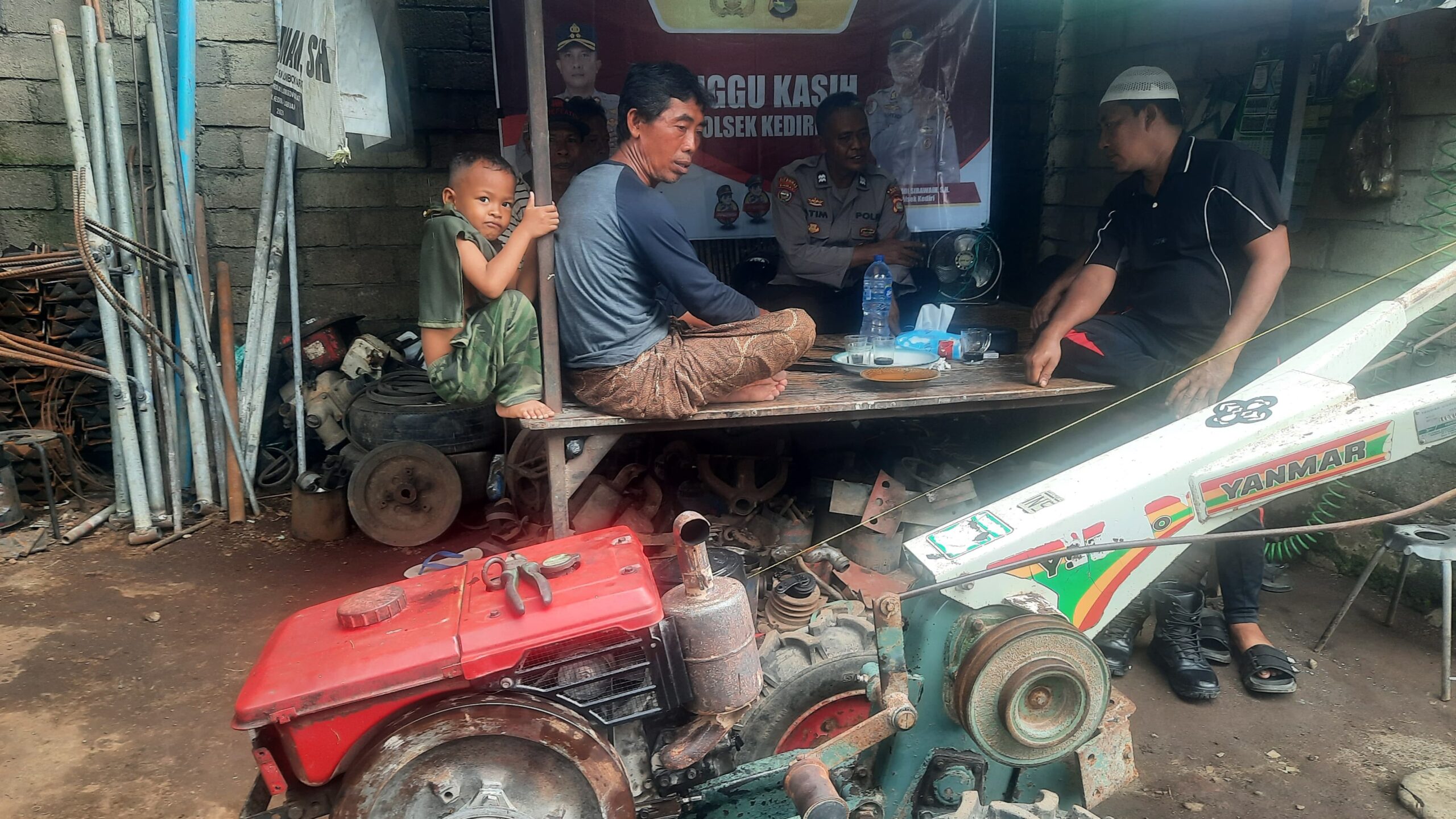 Minggu Kasih Polri, Sinergi Polri dan Komunitas Pertanian Lombok Barat