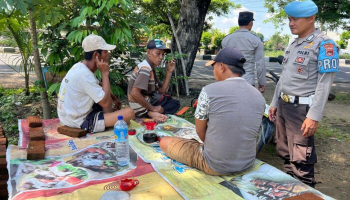 Pasca Pemilukada, Polsek Kuripan Gencarkan Patroli dan Imbauan Anti Narkoba