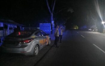 Kediri Zero Kriminal, Patroli Gabungan Gempur 3C dan Balap Liar Dini Hari