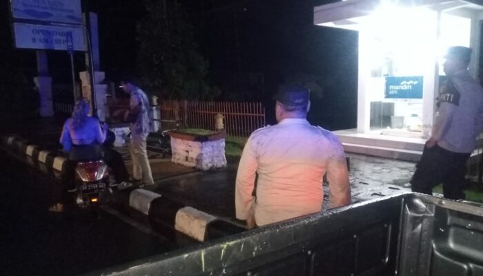 Polsek Batulayar Gencar Patroli Malam, Antisipasi Kejahatan Jalanan