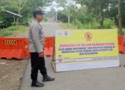 Demi Keselamatan, Polisi Tutup Jembatan Bakong yang Nyaris Ambruk