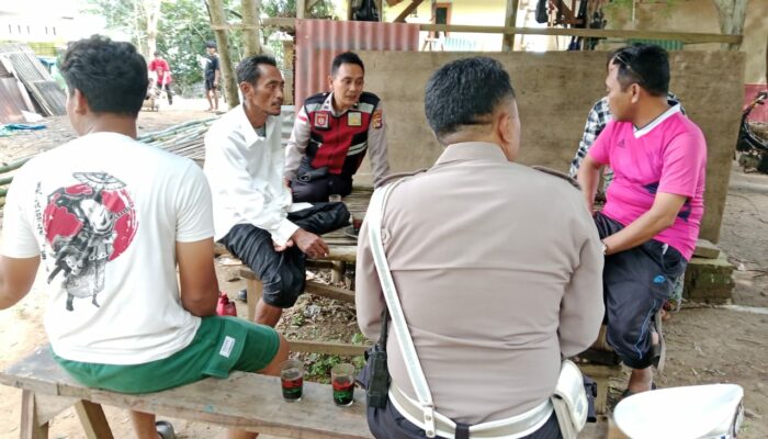 Dialog Kamtibmas Polsek Sekotong Sasar Warga Tanjung Batu