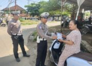 Tekan Kecelakaan, Polres Lobar Gelar Operasi Keselamatan Rinjani 2025 di Simpang Tiga Sekotong