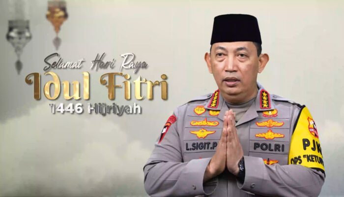 Pesan Kapolri di Idulfitri: Kebersamaan untuk Indonesia Lebih Kuat