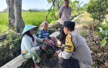 Sinergi Polisi dan Petani: Optimalkan Lahan untuk Pangan Berkelanjutan