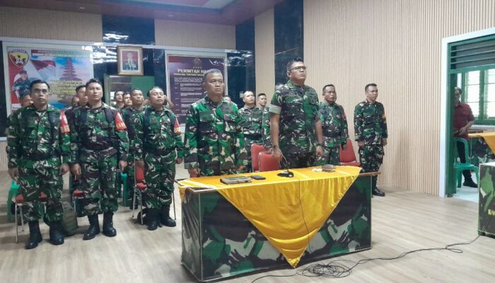 Babinsa Kodam IX/Udayana Ikuti Bimtek Pengelolaan Sampah, Dukung Lingkungan Bersih dan Sehat