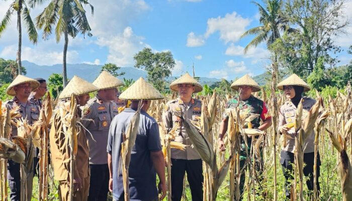 Dukungan Polres Lombok Barat terhadap Program Ketahanan Pangan