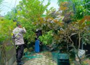 Bhabinkamtibmas Labuapi Sambangi Warga, Motivasi Kebun Pekarangan Bergizi