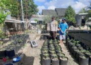 Polri Dukung Ketahanan Pangan Melalui Program Sosialisasi di Desa Kuripan Utara