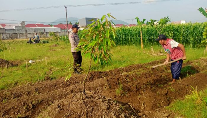 Sinergi Polri-Warga Lombok Barat Tingkatkan Ketahanan Pangan Desa