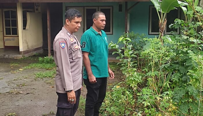 Bhabinkamtibmas Dorong Pemanfaatan Pekarangan Rumah di Lombok Barat