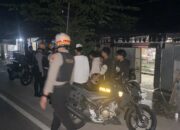 Patroli Dini Hari Polres Lombok Barat Antisipasi Aksi Kejahatan
