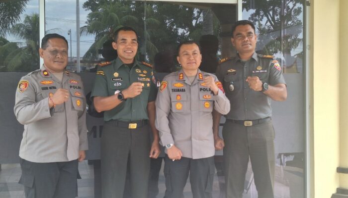 Sinergi Tiga Pilar, Dandim 1606/Mataram Lakukan Kunjungan Strategis ke Polres dan Sekda Lombok Barat