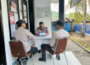 Wujud Sinergi, Polsek Kawasan Pelabuhan Lembar Gandeng Satpam Jaga Kamtibmas