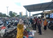 Jaga Kamtibmas, Polres Lombok Barat Turunkan Personel di Pusat Ekonomi