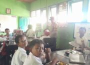 Sinergi Polri dan Sekolah Dukung Peningkatan Gizi Siswa SD di Gerung