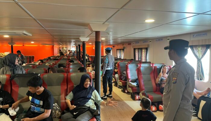 Sinergi Polsek Lembar dan Otoritas Pelabuhan Ciptakan Keamanan Tertib di Pelabuhan