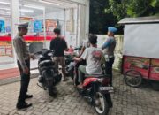Wujudkan Kamtibmas Kondusif, Polsek Kediri Gencarkan Patroli Malam