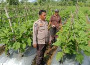 Bhabinkamtibmas Sambangi Petani dan Peternak di Beleka