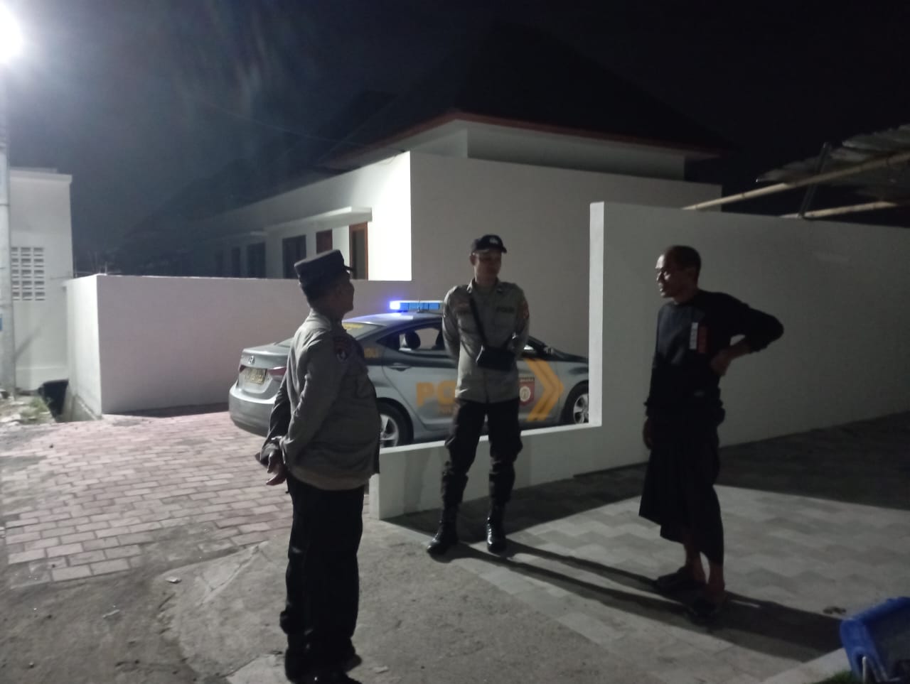 Patroli Rutin Polsek Labuapi, Cegah 3C dan Peredaran Narkoba