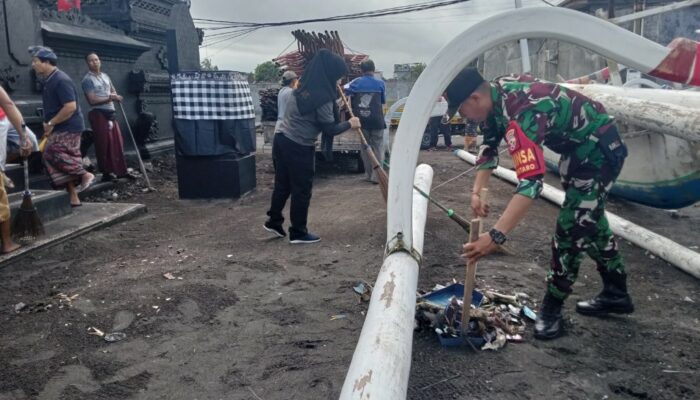 Pujawali Pura Segara, Harmoni Tumbuh dalam Aksi Bersama