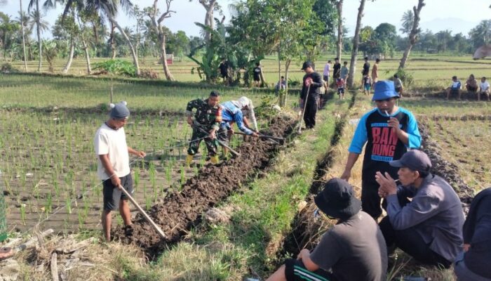 Jalan Usaha Tani Dusun Baginda Resmi Dibuka