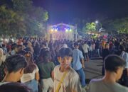 Polres Lombok Barat Kawal Sukses Car Free Nite 2025