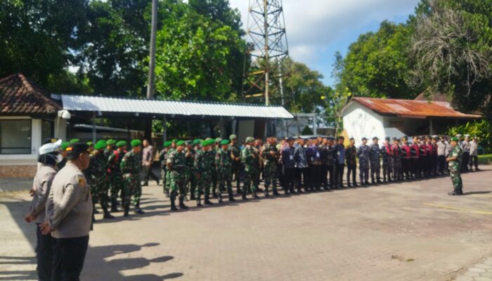 Apel Kesiapan Pengamanan Kunjungan Ibu Wapres Digelar di Lombok Barat