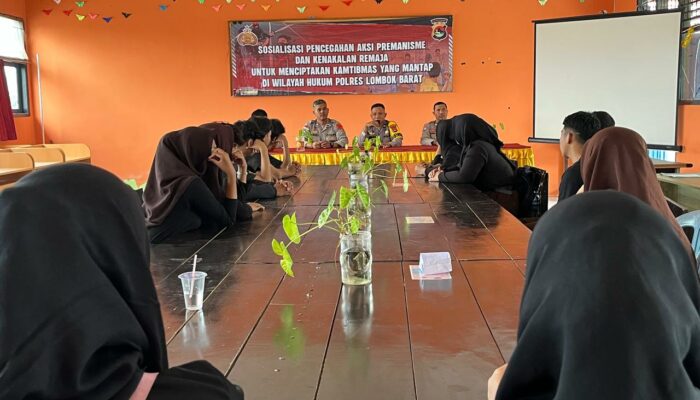 Penyuluhan Polres di SMK N 1 Kediri: Cegah Narkoba dan Pernikahan Dini