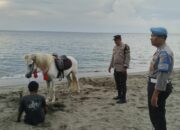 Patroli Rutin Polsek Batulayar, Jamin Keamanan Senggigi dan Sekitarnya