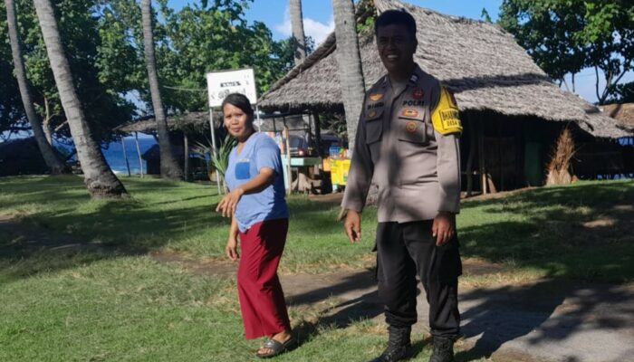 Bhabinkamtibmas Senggigi Dorong Warga Manfaatkan Lahan Kosong