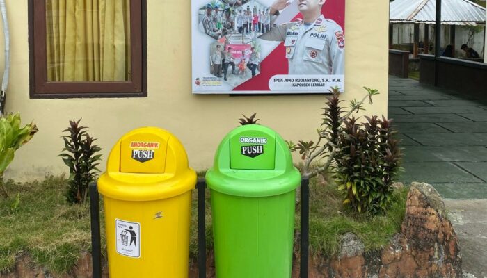 Lomba Kebersihan Polsek: Tim Polres Nilai Mako Lembar