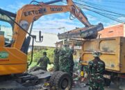 TNI dan PUPR Fokus Bersihkan Kali Ancar Pascabanjir