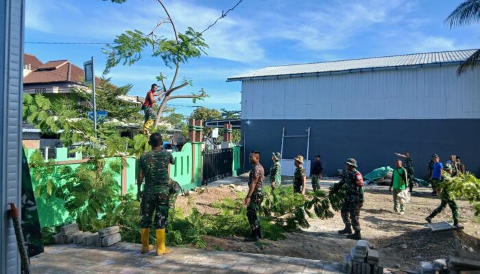Jelang Peresmian, Koramil 11/Kayangan Terus Berbenah