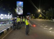 Satlantas Lombok Barat Perketat Patroli Malam di Gerung dan Sekitarnya