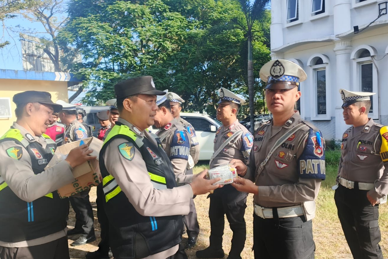Polres Lombok Barat Prioritaskan Kesehatan Anggota di Operasi Patuh Rinjani 2025