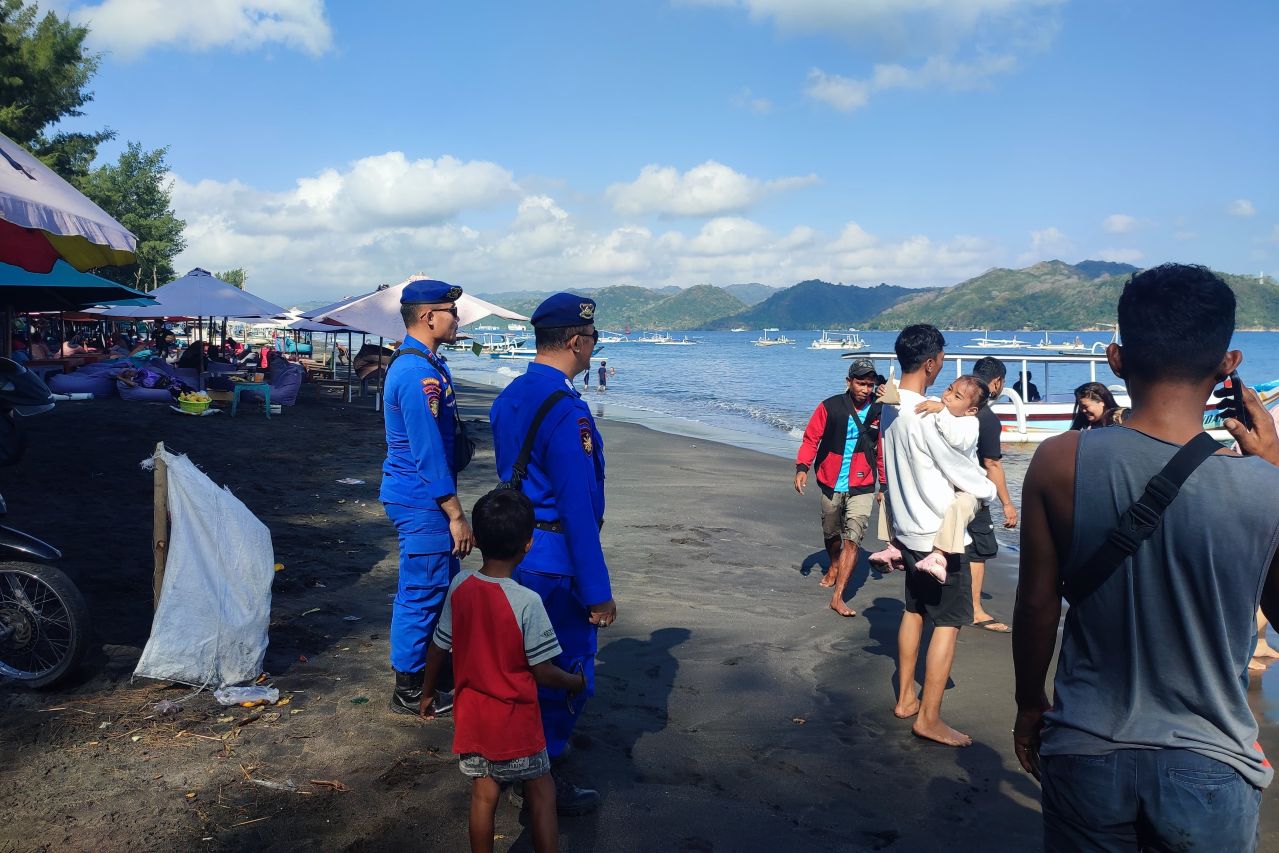 Sat Polairud Intensifkan Patroli Wisata dan Nelayan di Lembar Lombok Barat (1)