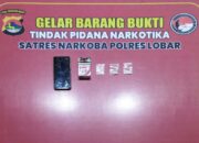 Satresnarkoba Tangkap Pria Asal Melase saat Edarkan Sabu di Meninting