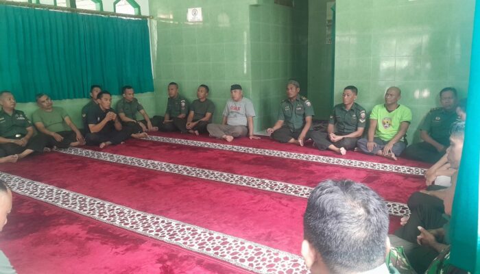 Doa Bersama Pererat Kebersamaan di Kodim 1606