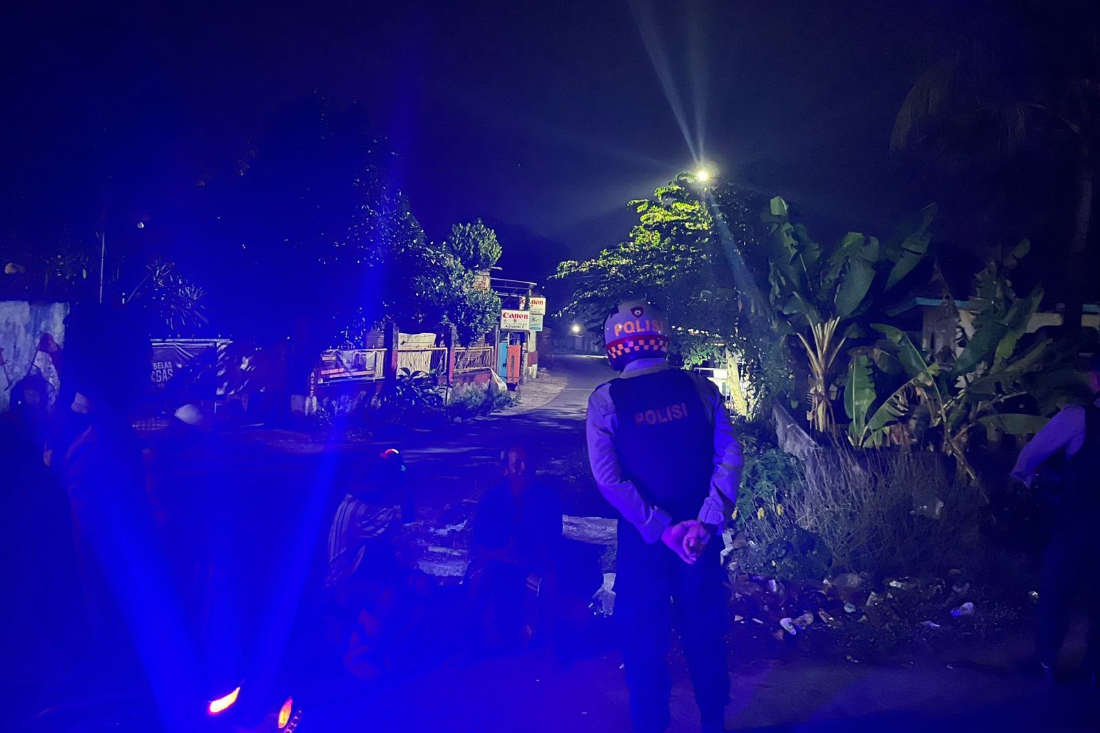 Patroli Malam Intensif Polres Lombok Barat Amankan Kecamatan Kuripan dari 3C dan Balap Liar