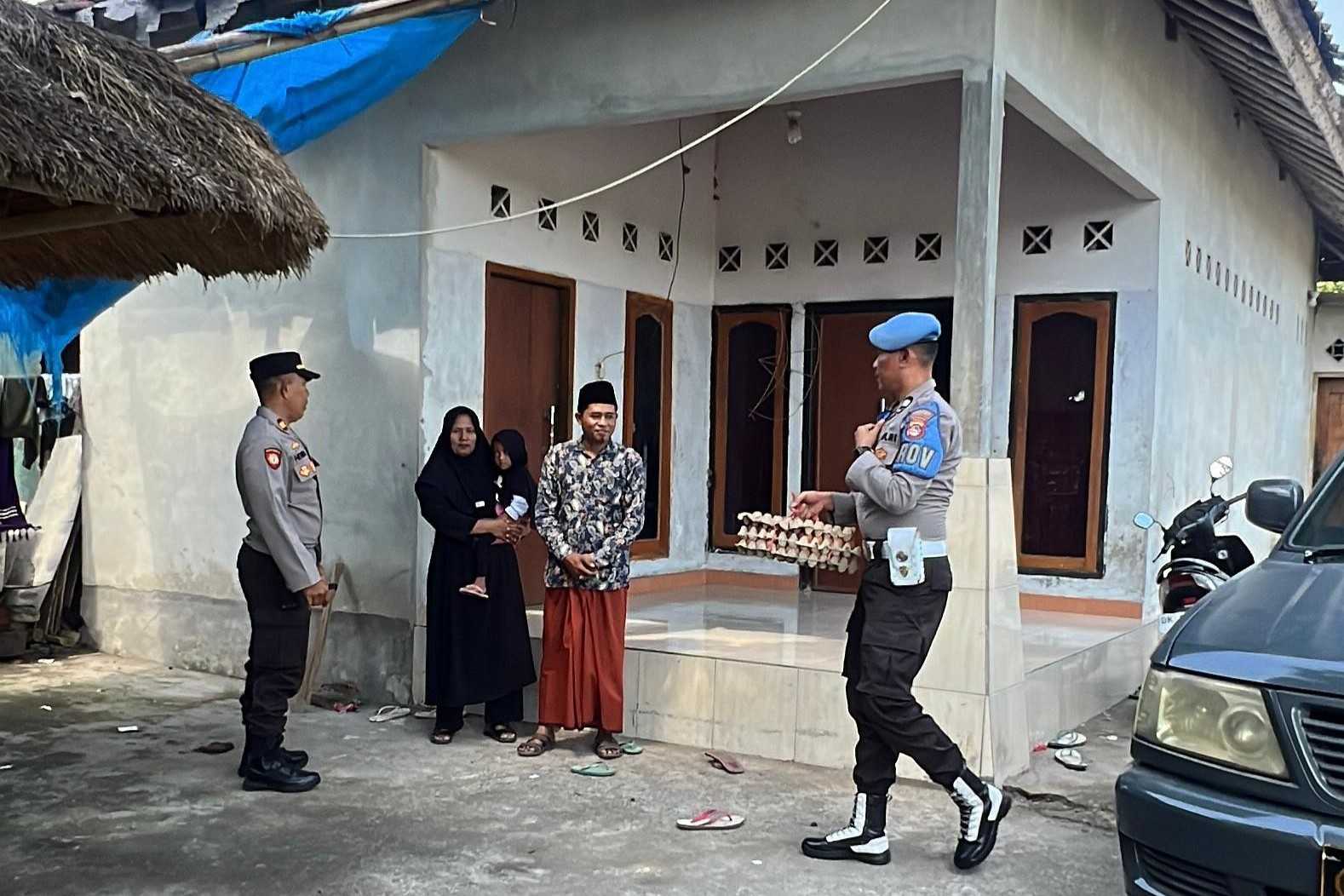 Polres Lombok Barat Gencarkan Gerakan Polsek Kediri Peduli Stunting