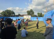 Paguyuban Sekar Kedaton Gelar Peresean Akbar di Lapangan Mareje Gerung