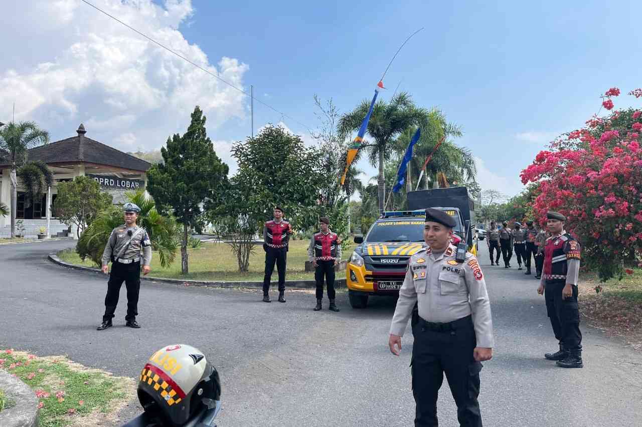 Polres Lombok Barat Intensifkan Patroli, Pastikan Kondisi Tetap Kondusif