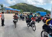Pengamanan Terpadu di Pelabuhan Lembar, Polsek Pastikan Penyeberangan Aman dan Tertib