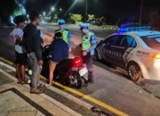 Patroli Malam Satlantas Lombok Barat Bikin Jalanan Lebih Aman