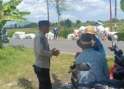 Polri Hadir di Tengah Petani, Panen Jagung di Gerung Berjalan Lancar