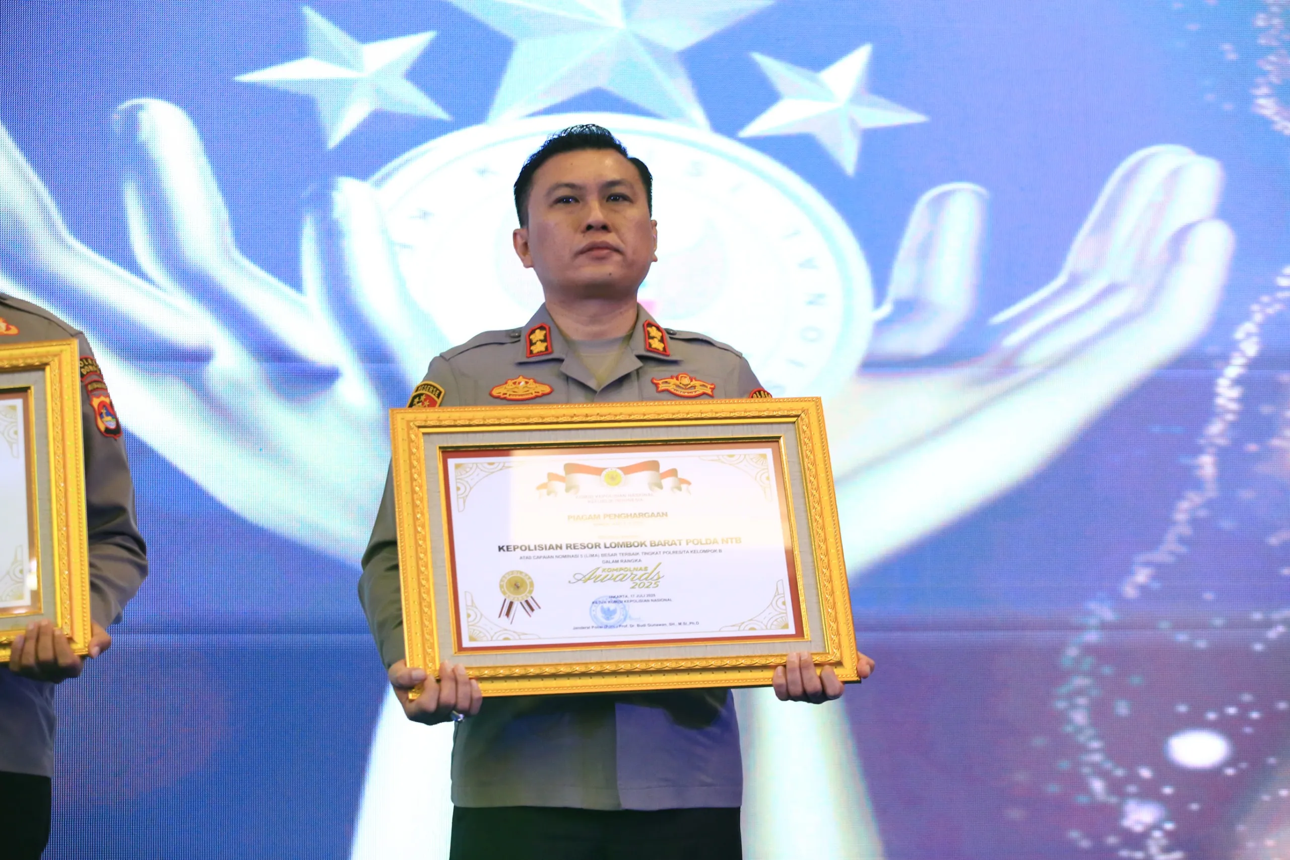 Polres Lombok Barat Masuk 5 Besar Kompolnas Award 2025
