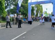 Aksi Sigap Polisi Kawal Kelancaran Pasar Keuangan Rakyat Lombok Barat